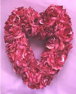 Heart of Roses Wreath